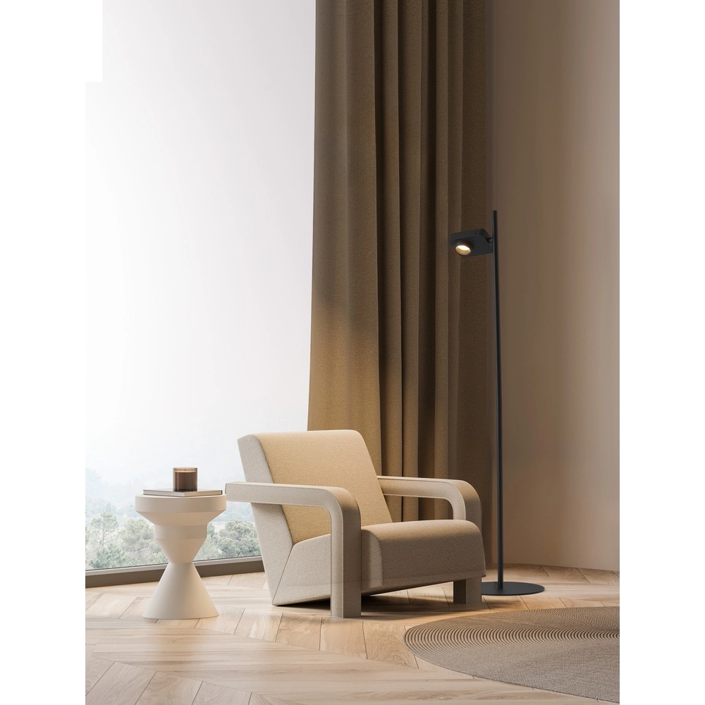 Stehlampe Kedros schwarz Lyora 5212017464071
