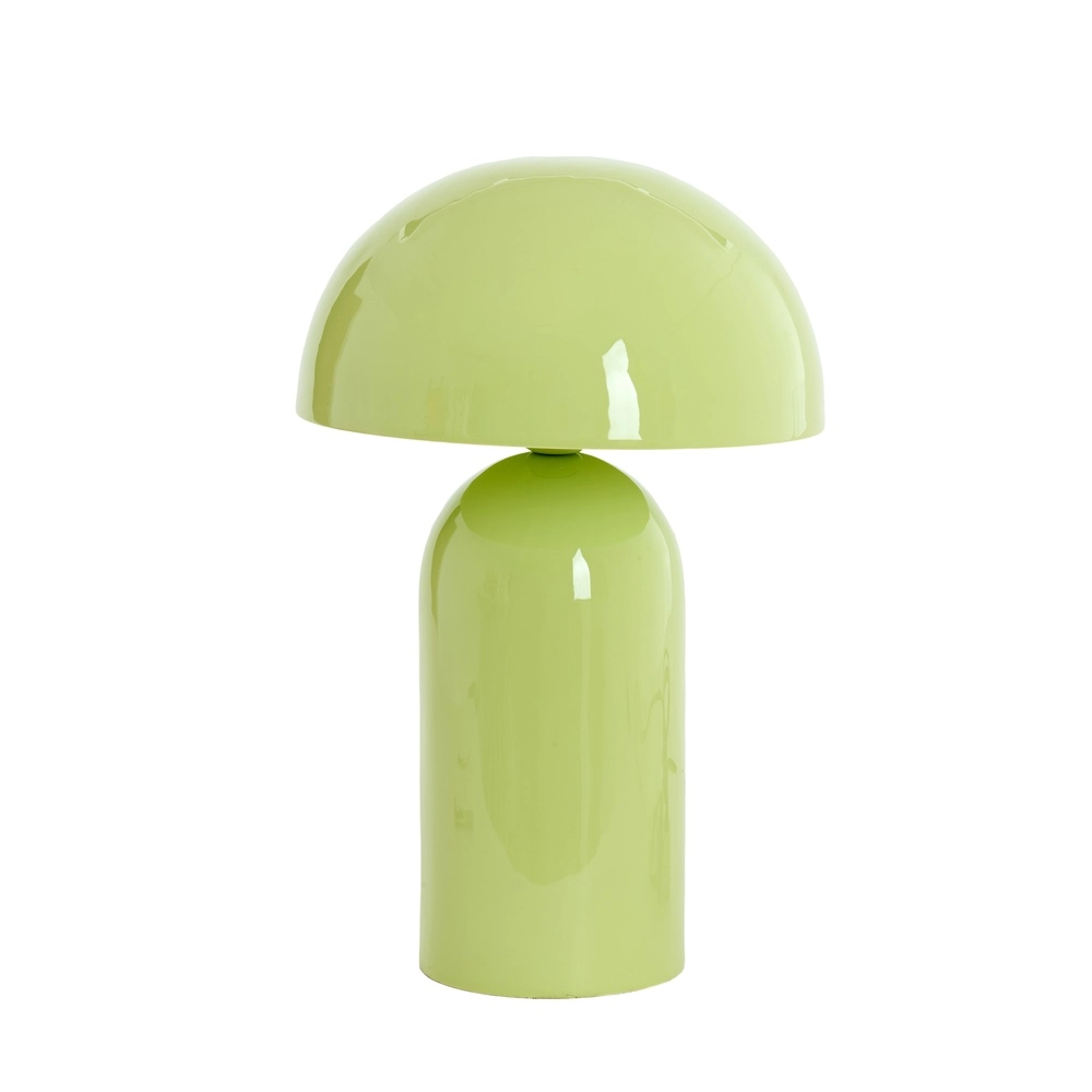 Pilztischlampe Tolima Glanzhellgrün – Ø 23 cm