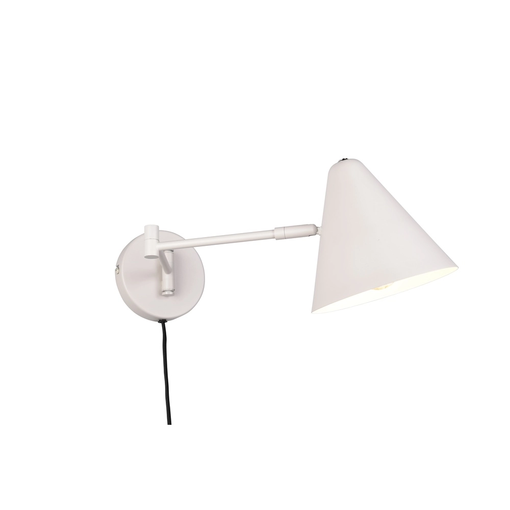 Design-Wandleuchte Cosima grau Trio 4017807660036