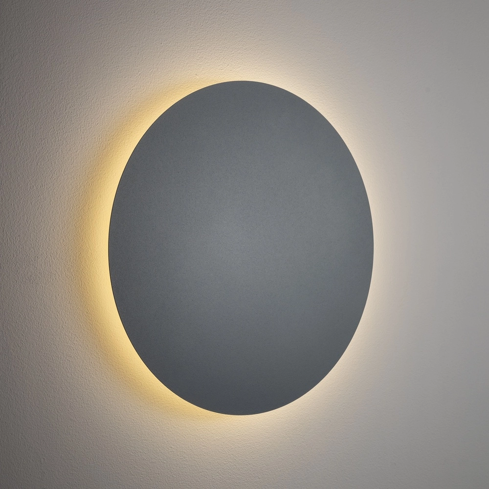 Design-Wandlampe Ring umbra blau Ø 35cm Lyora 5903139126649