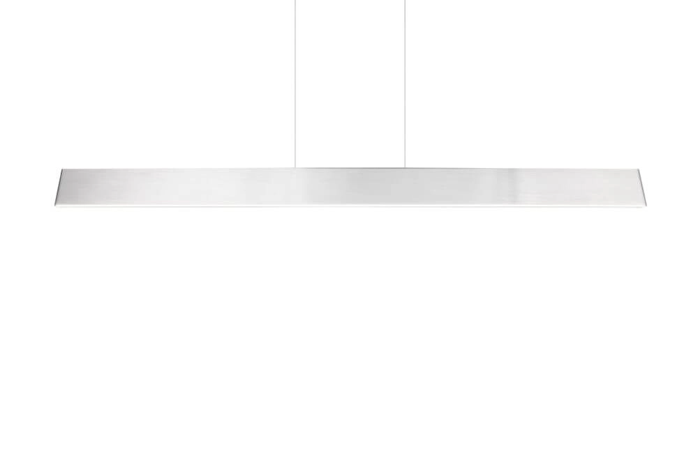 LED-Büro-Hängelampe Galway 150 cm – Edelstahl Trio 4017807616675