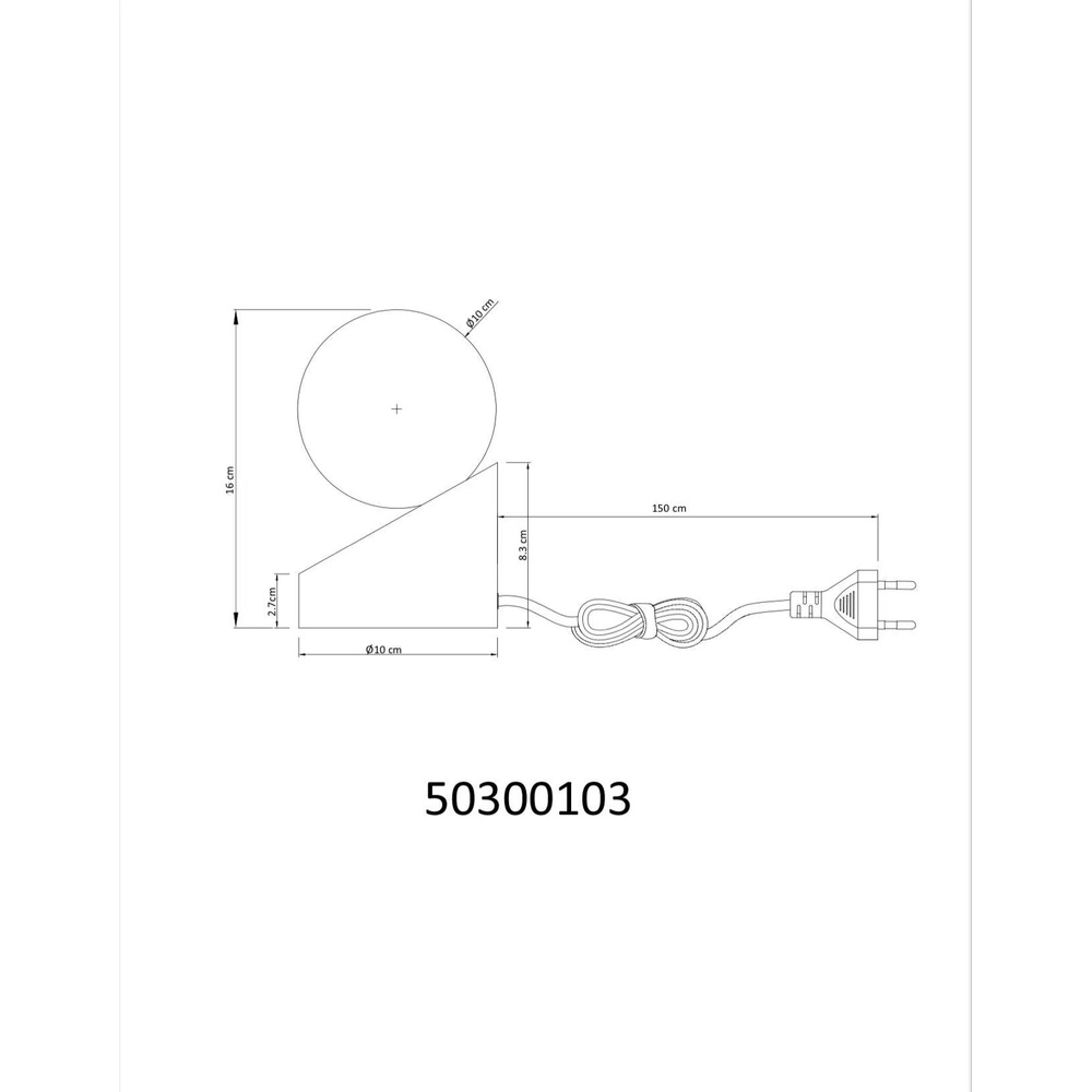 Tischlampe Alisa Gold Globo 9007371583140