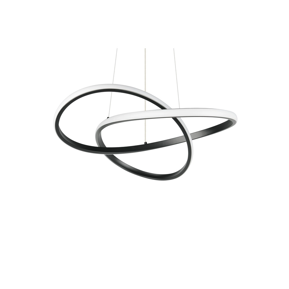 Design-Pendellampe Mansa Schwarz Trio 4017807682144