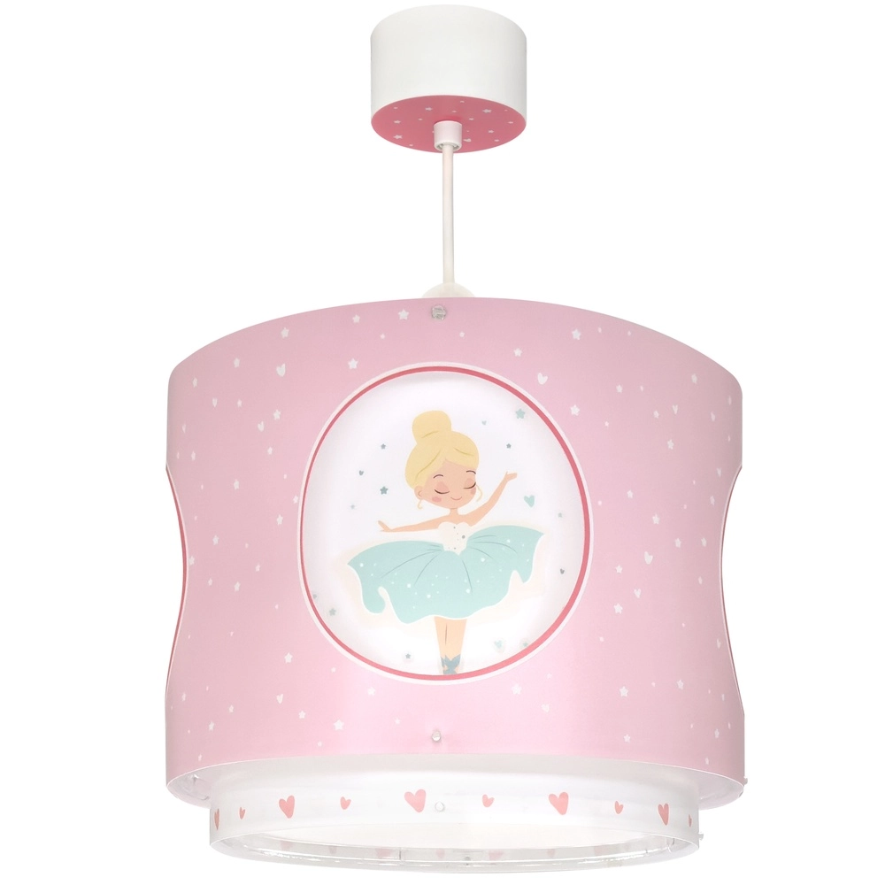Pendelleuchte Princess Dance Pinkes Leuchten im Dunkeln Dalber 8420406002743
