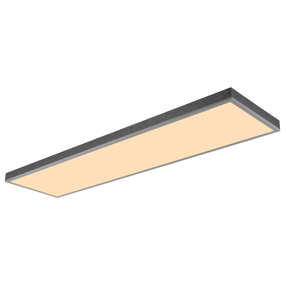 Design-Deckenlampe Doro 120 cm silbergrau Globo 9007371531547