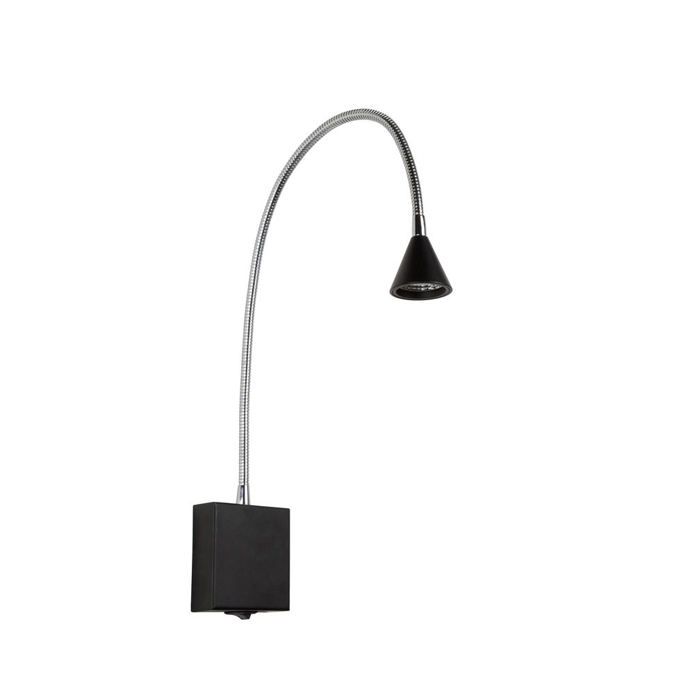 Bett-Leselampe Buddy 4000K schwarz