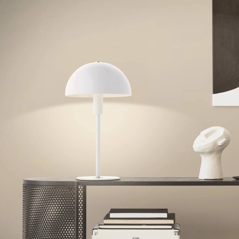 Designer-Tischlampe Lillian Weiß Brilliant 4004353430145