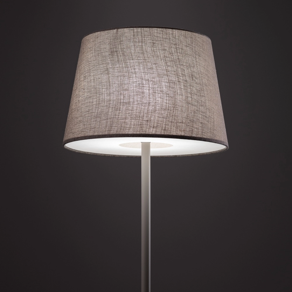 Stehlampe Tutoia sandbraun Ø 46 cm Lyora 5903139116831