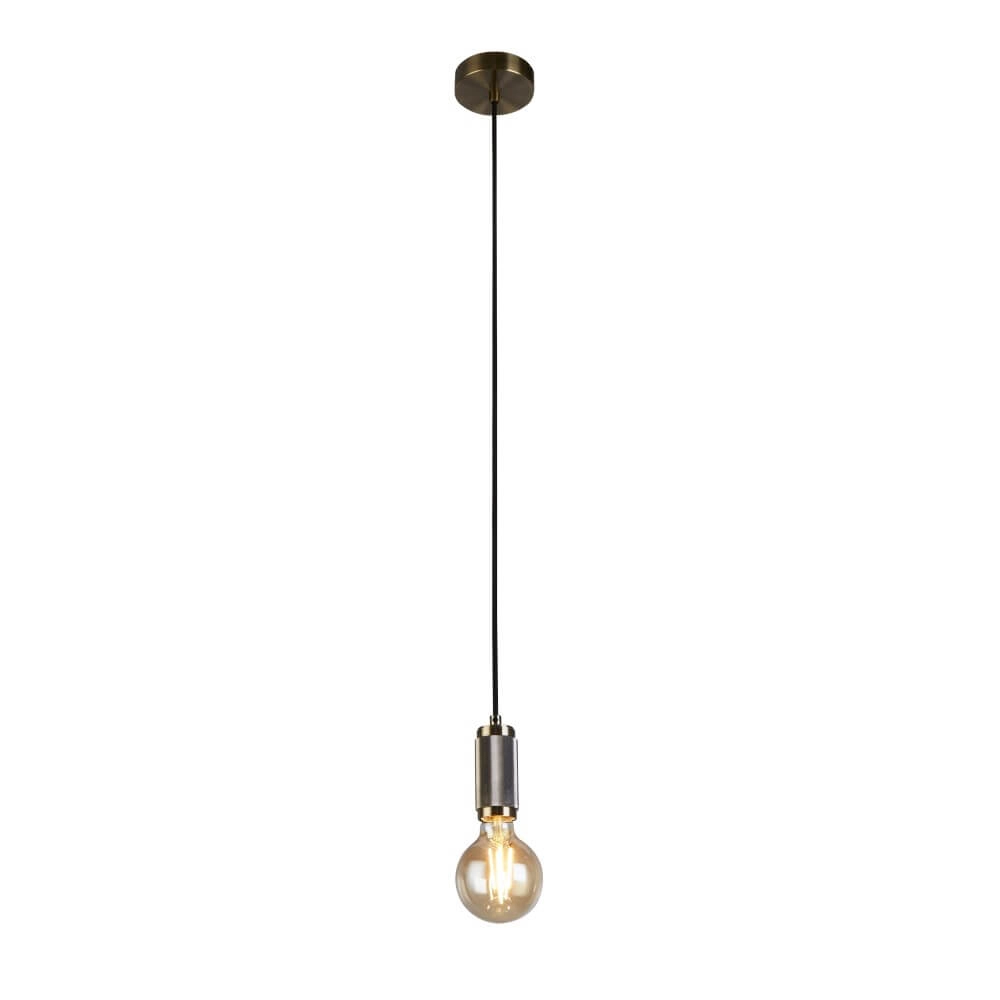 1-flammige Hängelampe Suspension Messing Searchlight 5053423244112