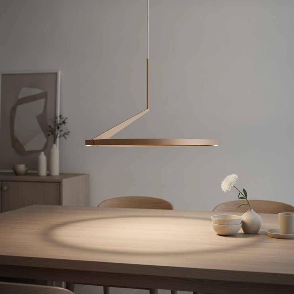 Design-Pendelleuchte Tilia mokkabraun