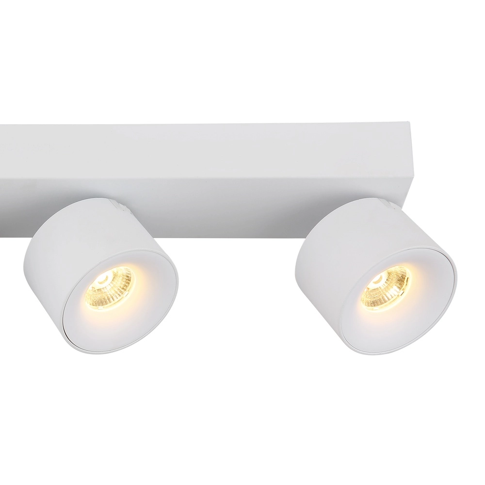 Elegante Deckenlampe Rae 4-Licht weiß Globo 9007371447657