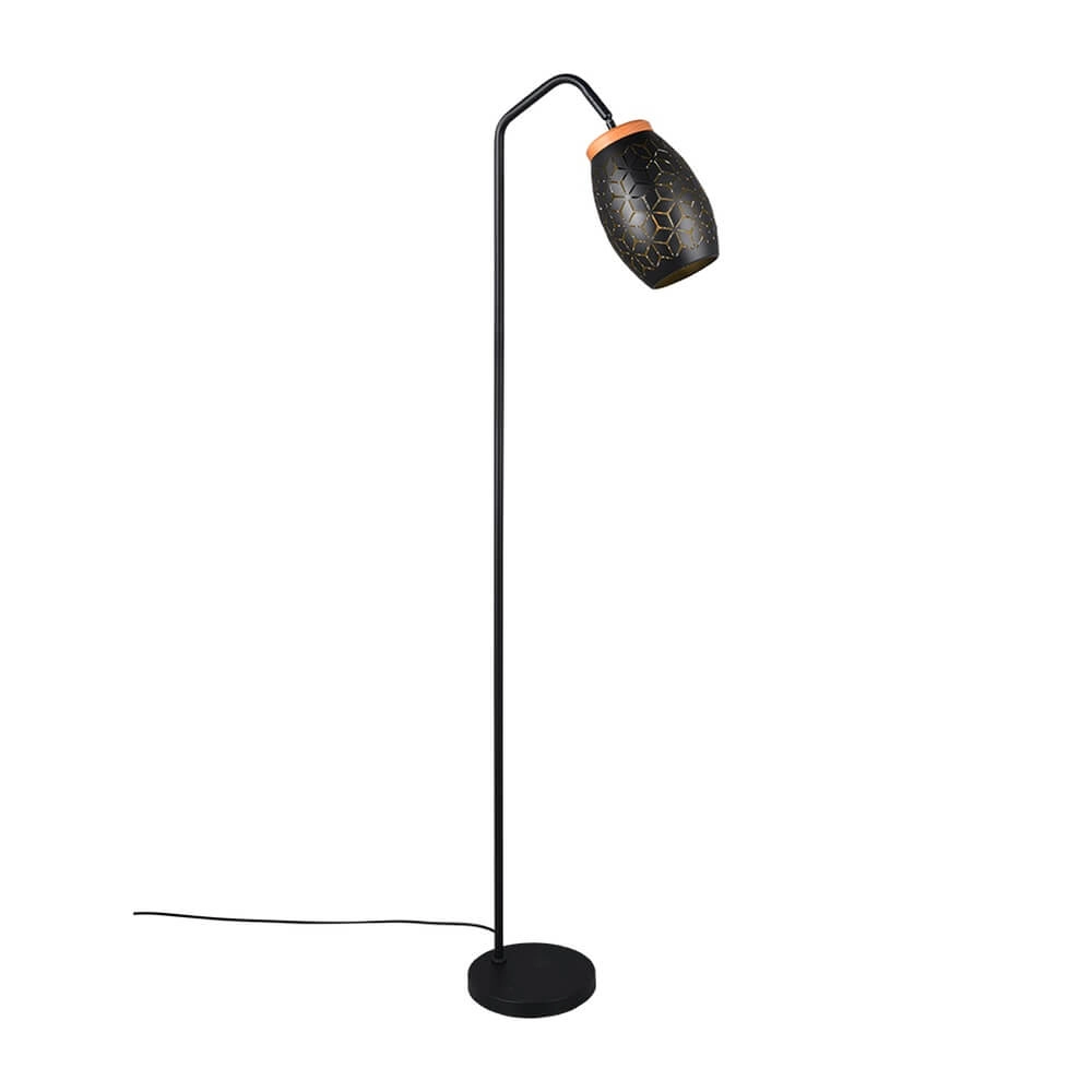 Stehlampe Bidar schwarz Trio 4017807629972