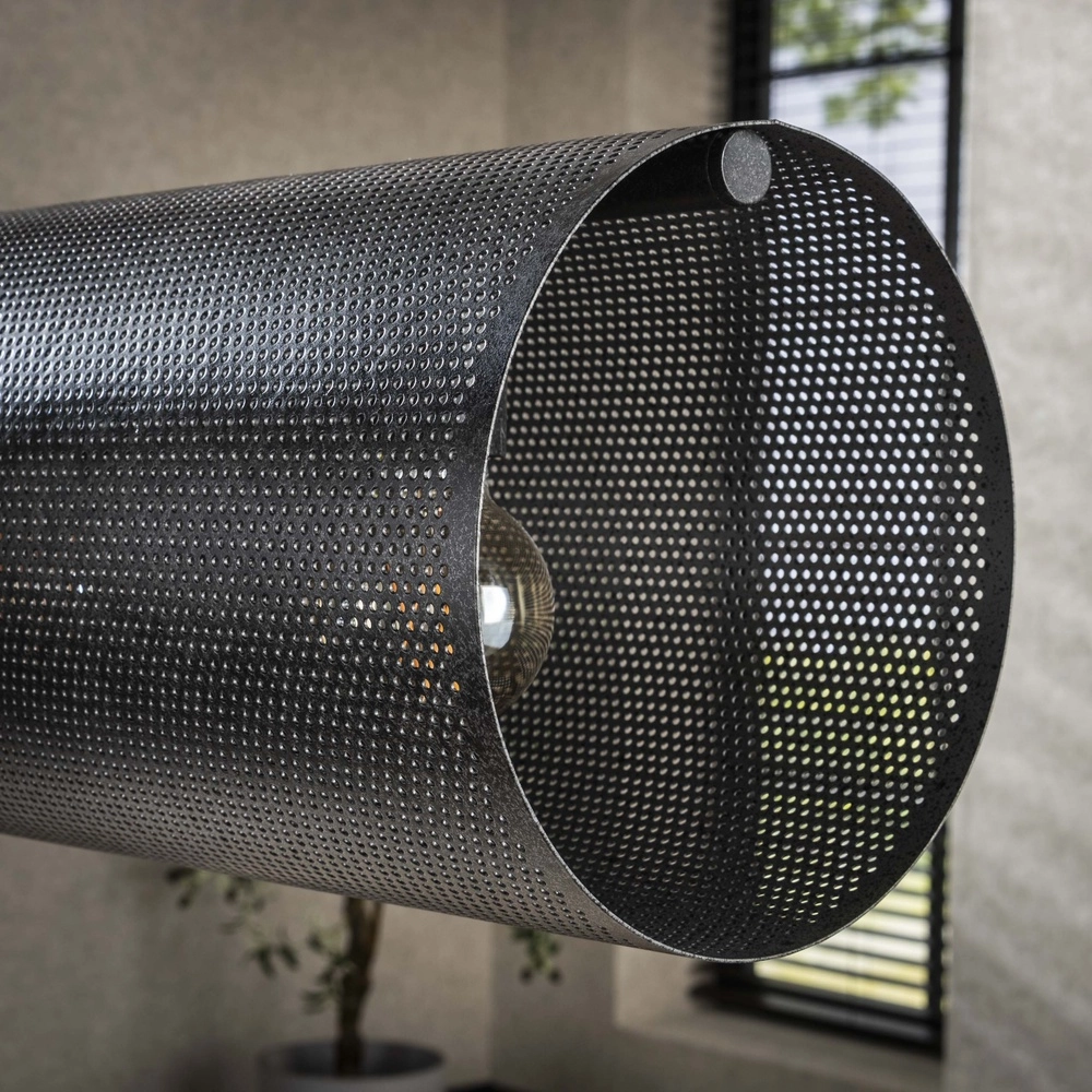 Horizontale Netz-Pendelleuchte Tubon 145 cm - 7x E27 Lyora 8716803512252