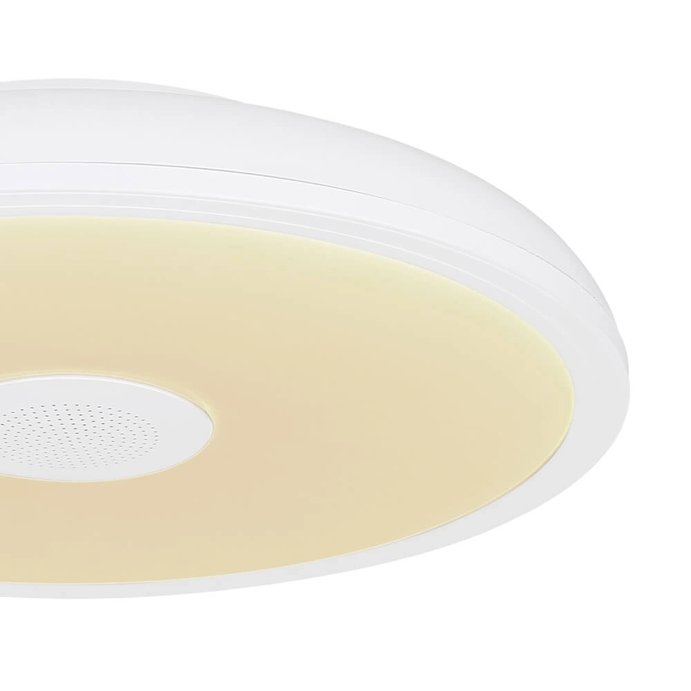 Weiße Deckenleuchte Raffy Ø 28cm Globo 9007371421848