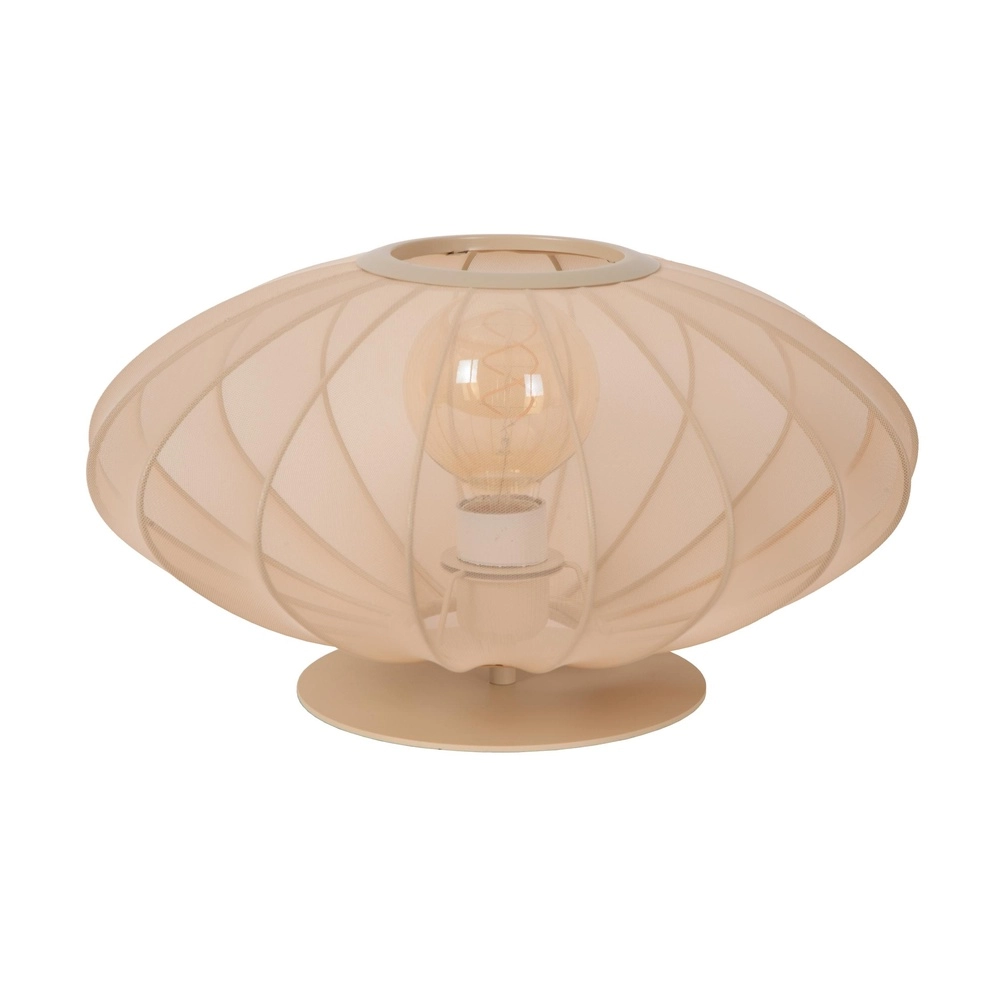 Tischlampe Corina sandbraun Ø 40 cm
