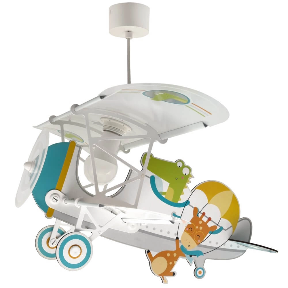 Hängelampe für Kinder Plane mit Krokodil