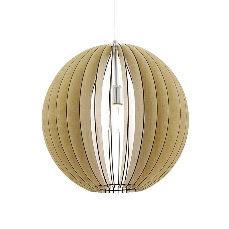 Pendelleuchte Cossano 50 cm Mapple Wood