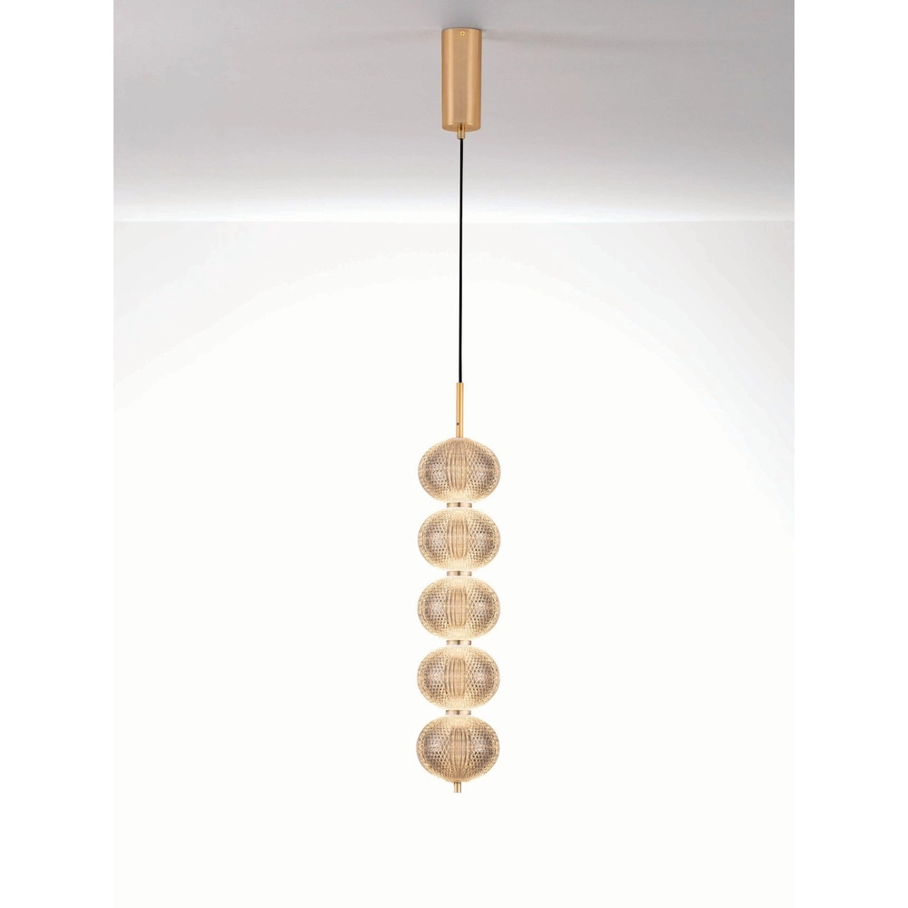 Einzigartige Pendellampe Klelia Gold Lyora 5212017452665