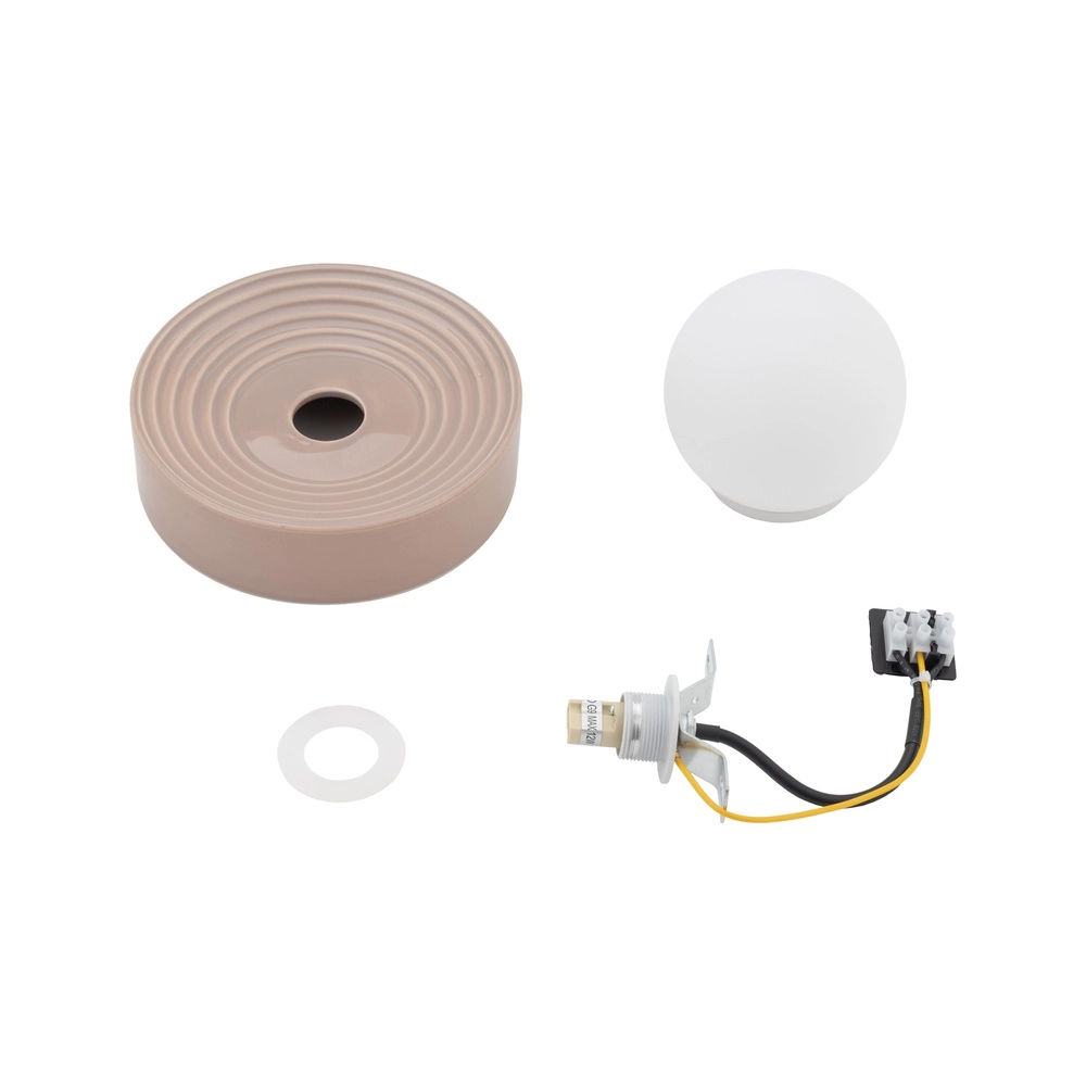 Design-Wandlampe Clay rosa Ø 16cm Lyora 5903139117487