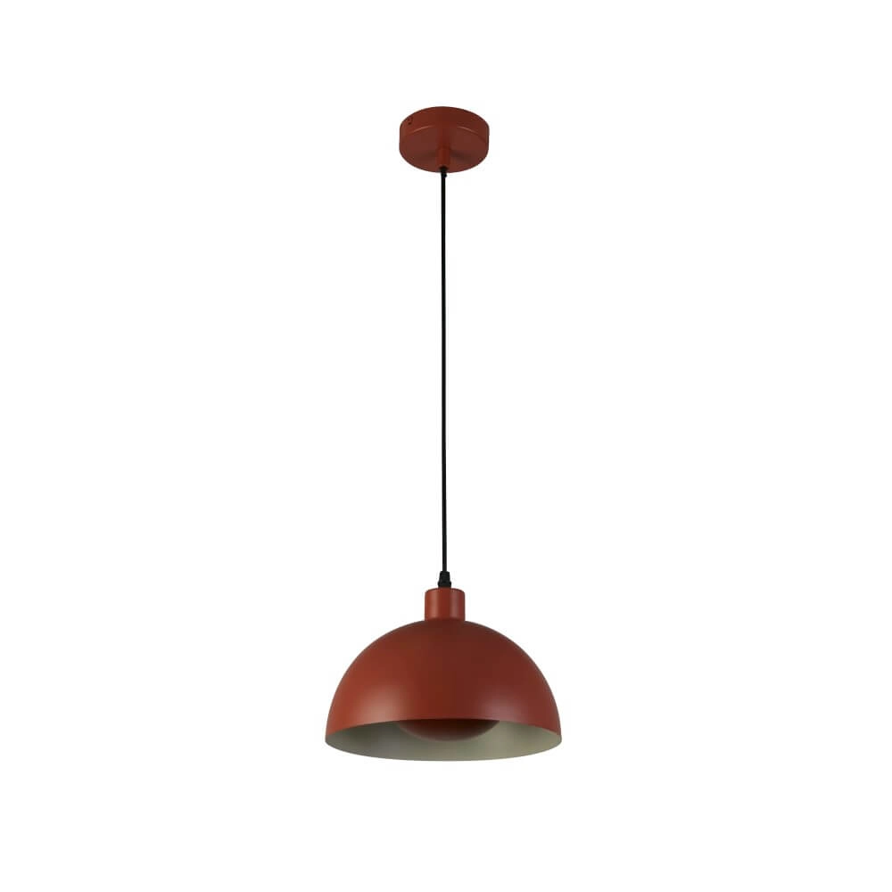 Orange Pendelleuchte Mars Schirm 31cm hoch Searchlight 5053423274317