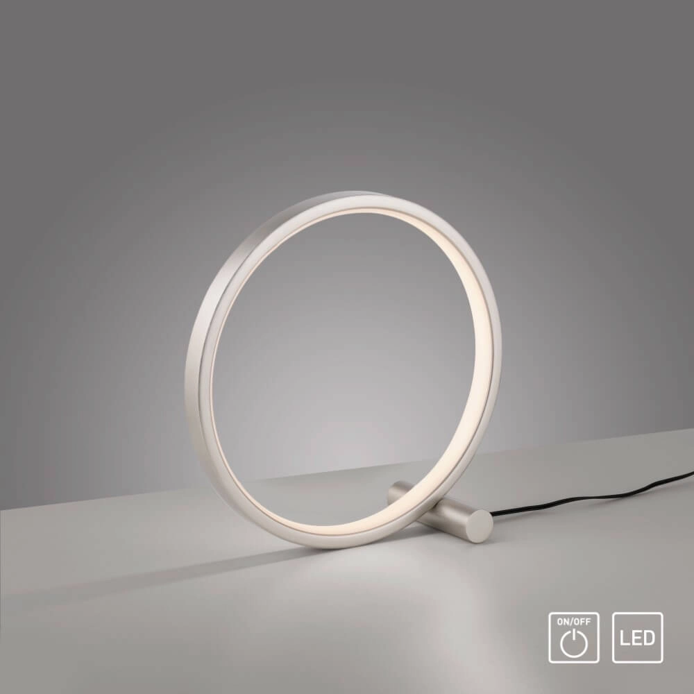 Tischlampe Mini Ritus Silber Just Light 4043689002084
