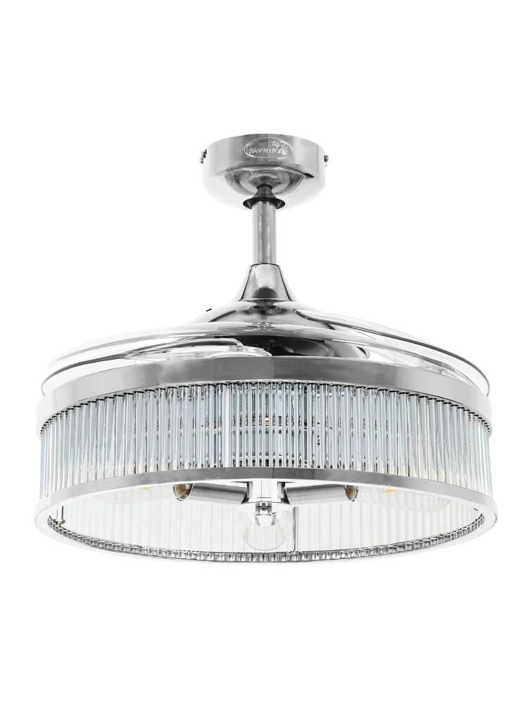Deckenventilator aus Chrom Fanway Corbelle Ø 122cm Beacon 9333509144007
