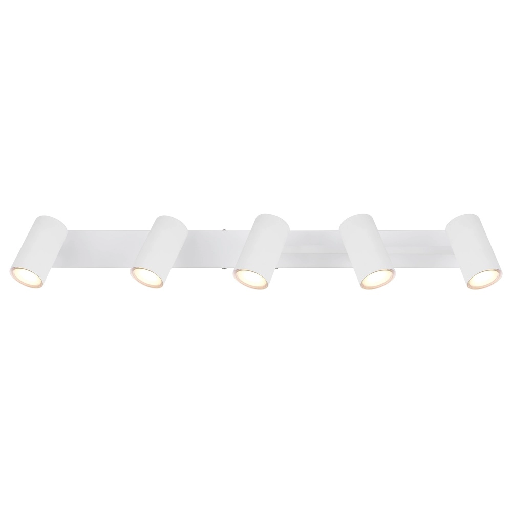 Deckenlampe 5-Leuchten Robby Weiß Globo 9007371430581