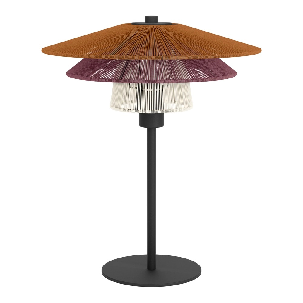 Drahtlampe Pignona Tabellenfarbe