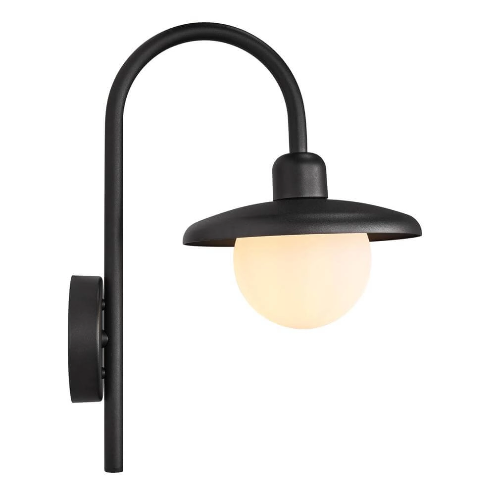 Schwarze Außenleuchte Berlo Entwurf Nordlux 5704924017643