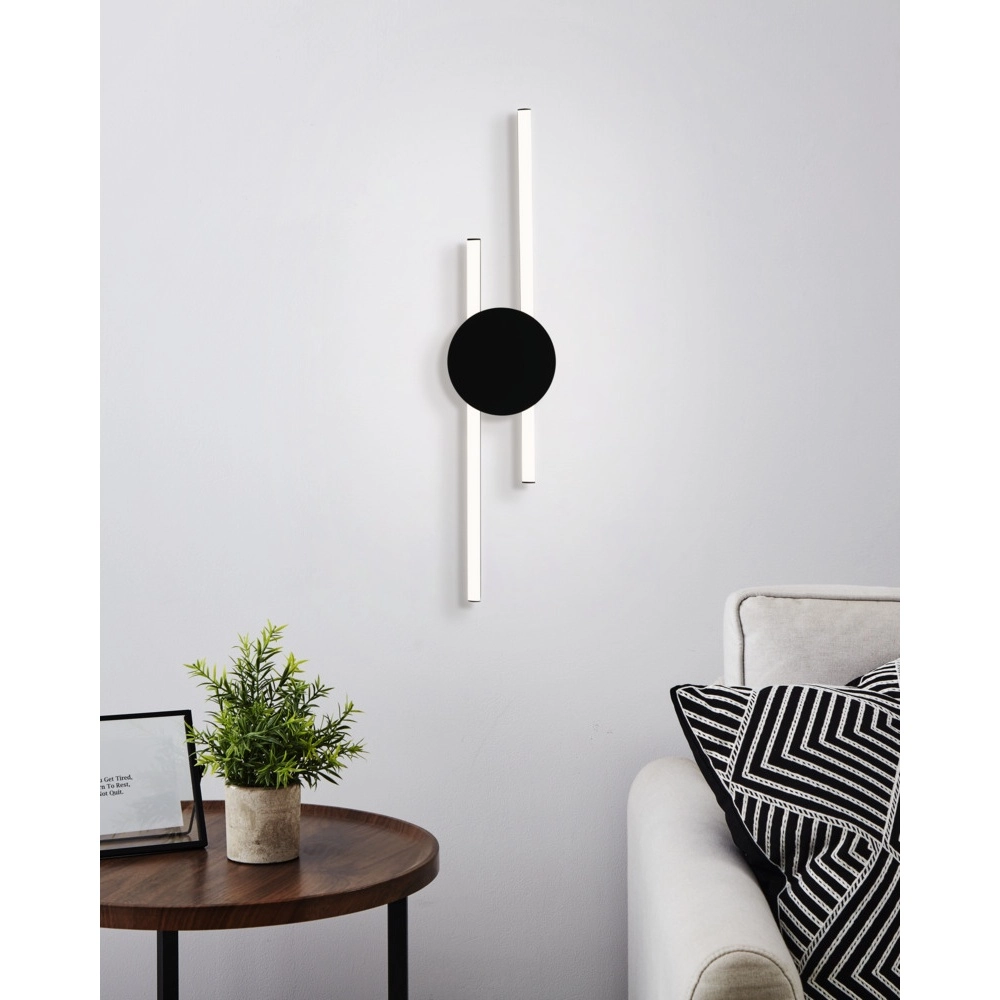 Design-Wandleuchte Venticello schwarz Eglo 9008606357437