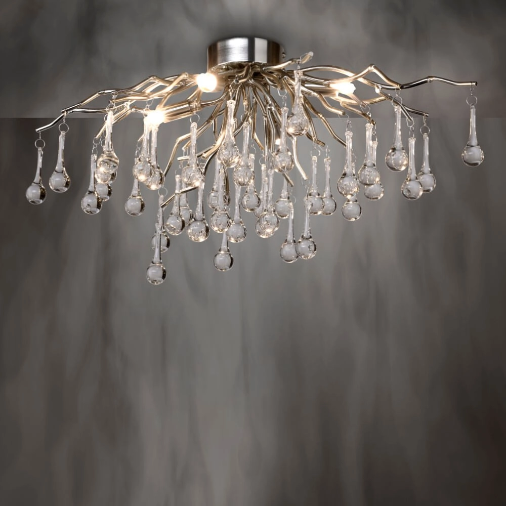 Kronleuchter Icicle Metall 60cm Paul Neuhaus 4012248352076