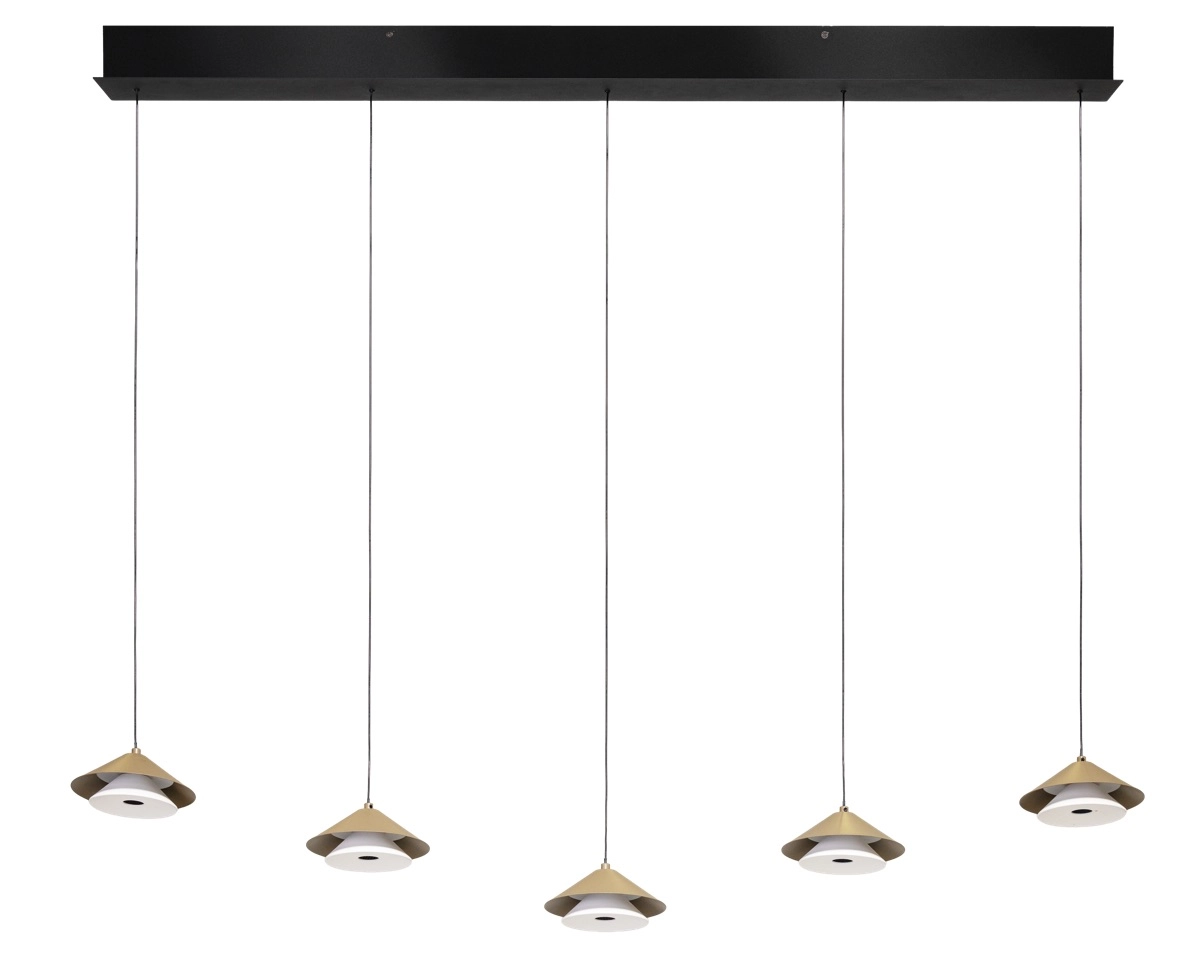 LED-Pendellicht im Esszimmer Jens 5x LED