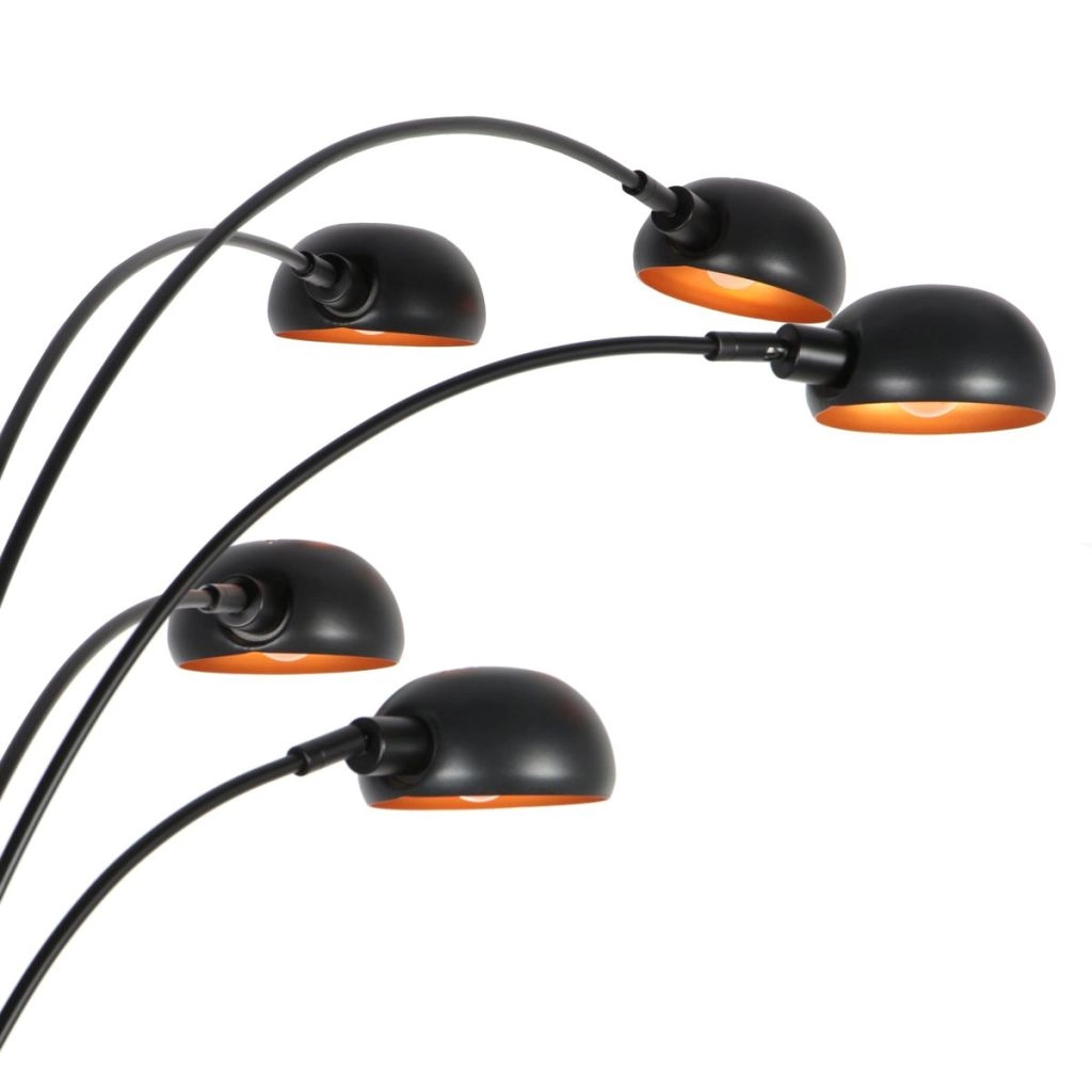 Stehlampe Pentra Schwarz Steinhauer 8712746187830