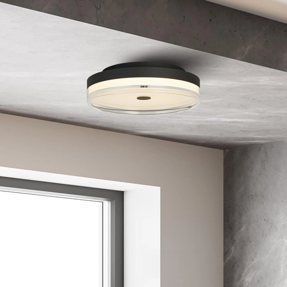 Deckenlampe Cyprus Ø 40cm schwarz Searchlight 5053423273716