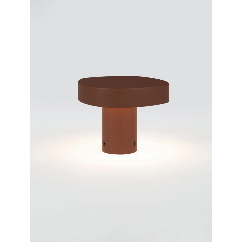 Design-Gartenlampe Balic 10 cm rostbraun Lyora 5212017497161