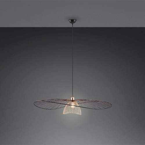 Pendellampe Lauris Ø 100 cm schwarz Trio 4017807678093