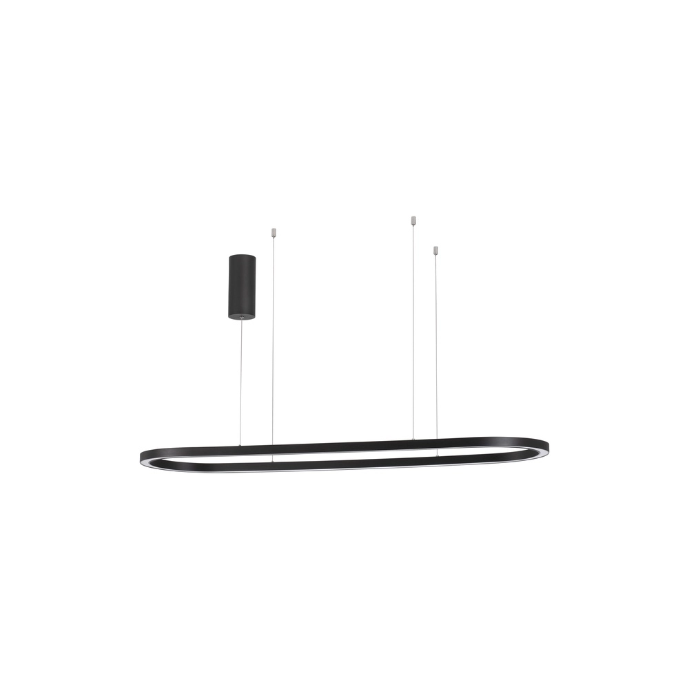 Ovale Pendelleuchte Cuppe schwarz Lyora 5212017438492