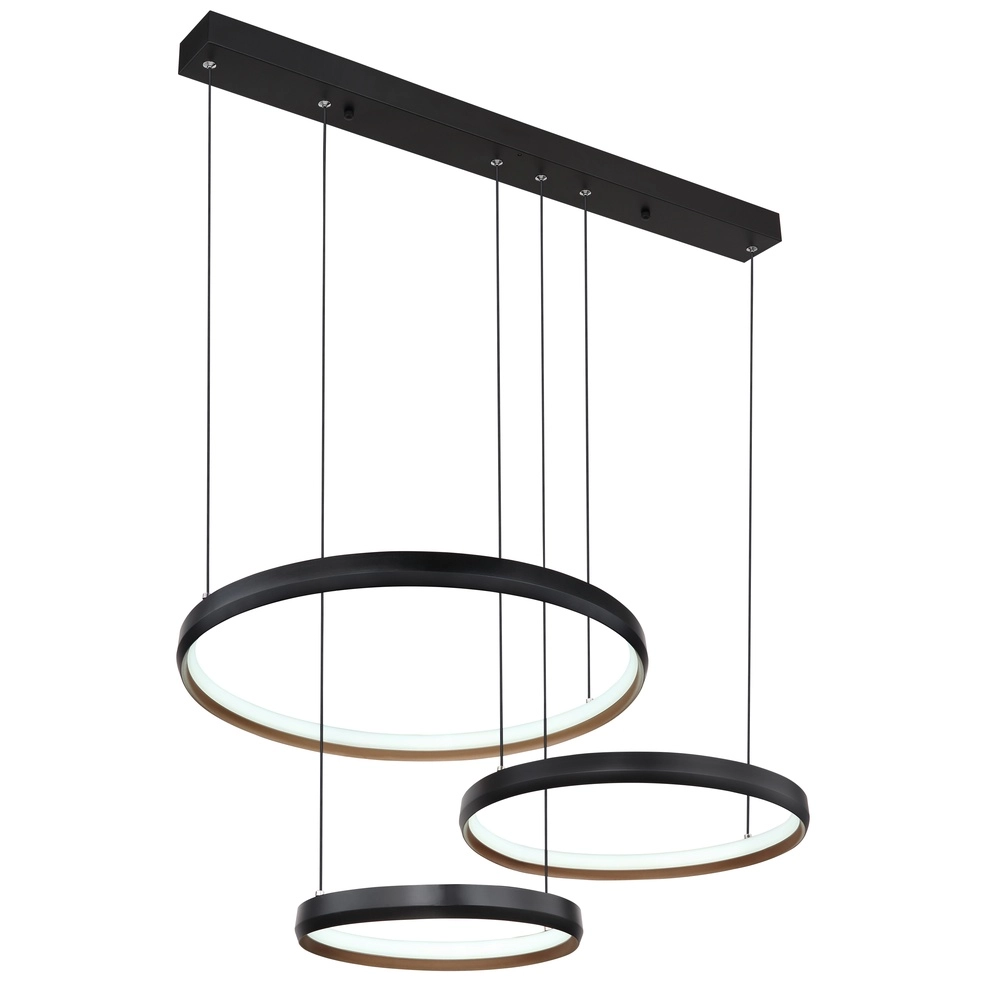 Schwarze Pendellampe Halli Konstruktion Globo 9007371434657