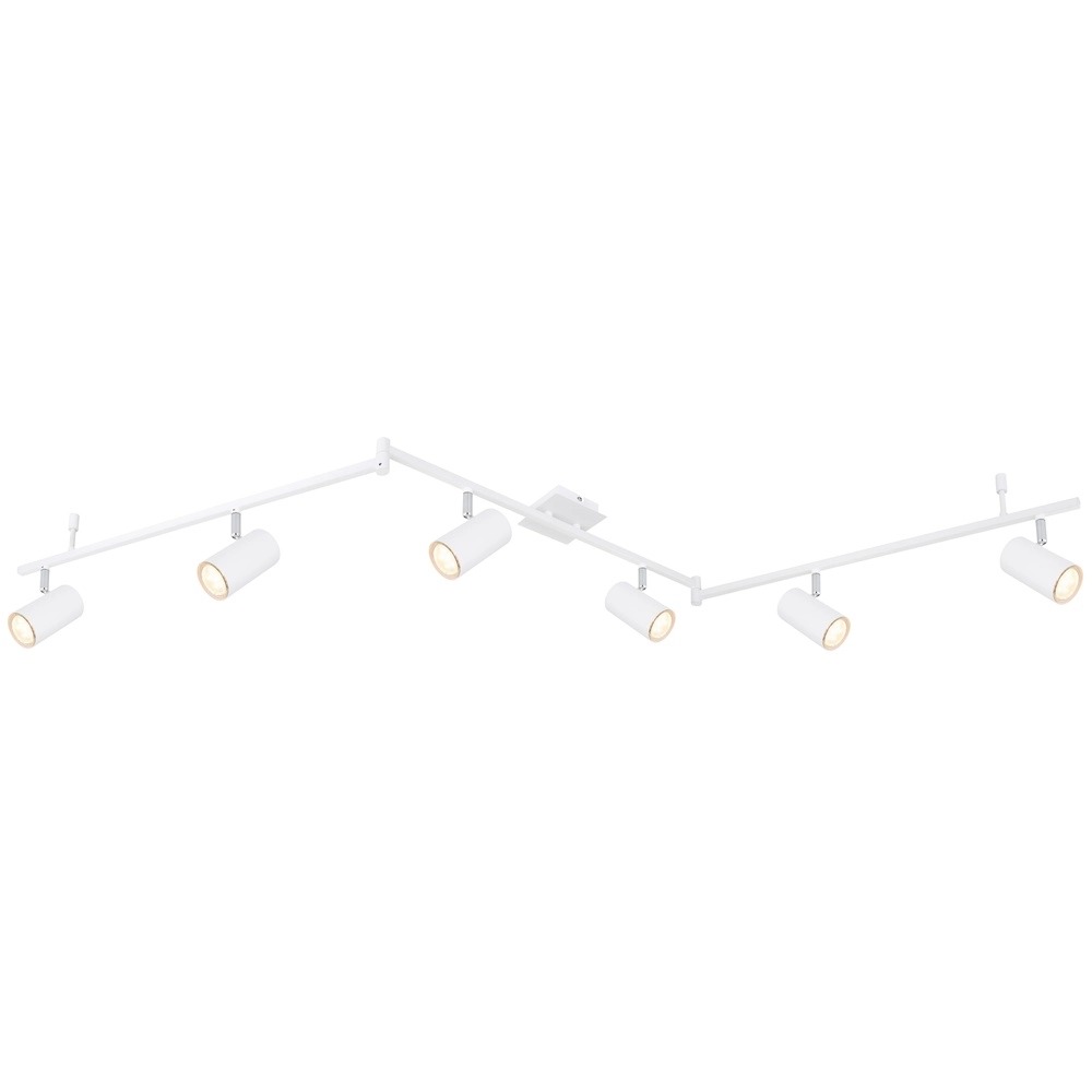 Deckenlampe Robby 6-Licht weiß