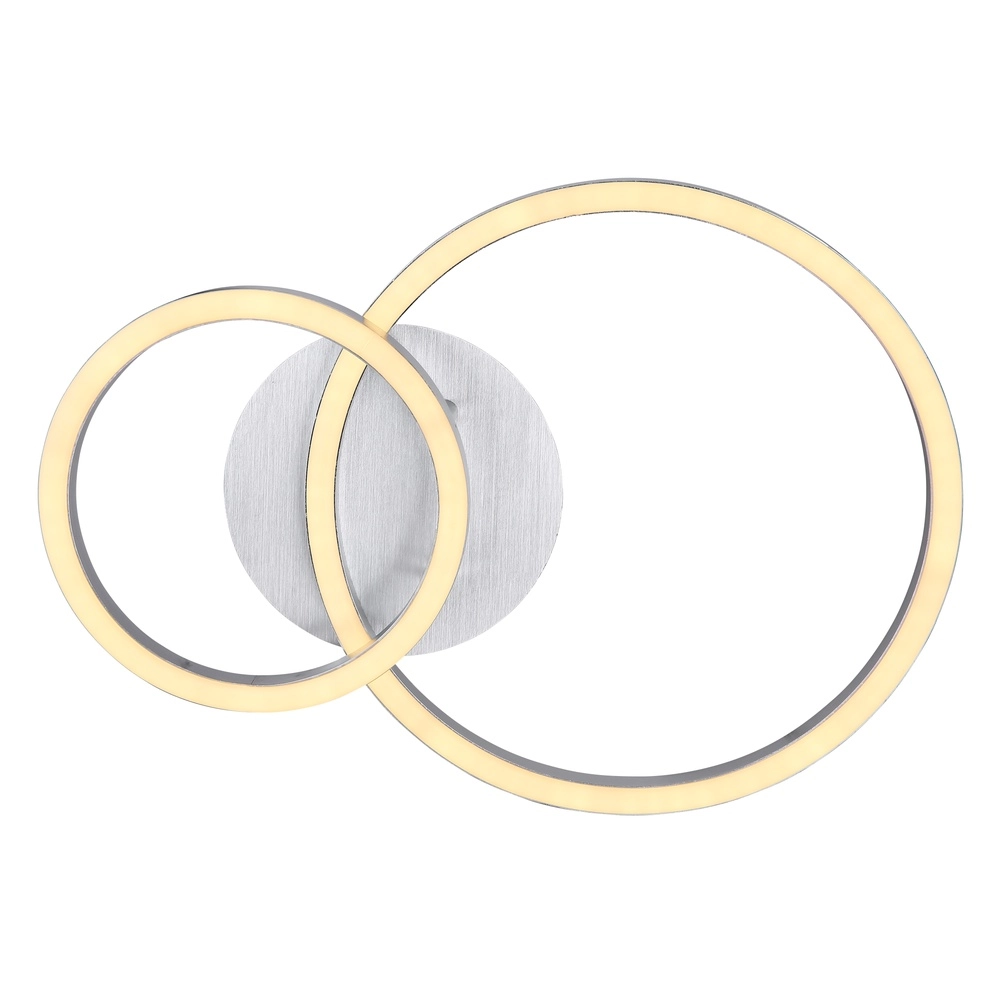 Moderne Deckenlampe Reggy Edelstahl Globo 9007371427307