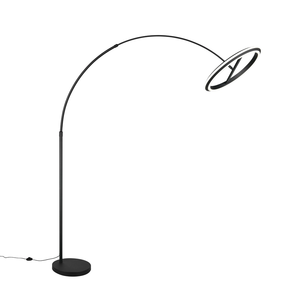 Stehlampe Amador Schwarz Trio 4017807688160
