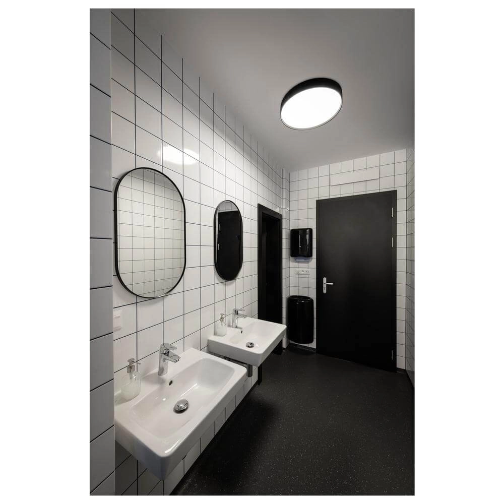Deckenlampe Decona 42 schwarz Ø 42cm SLV 4024163298179
