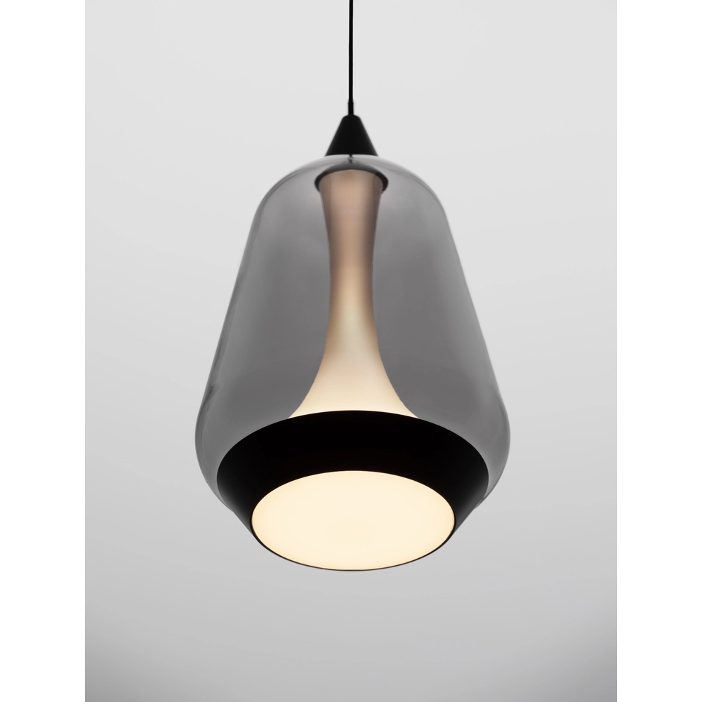 Design-Pendelleuchte Alish 1-flammiges Rauchglas Lyora 5212017477682