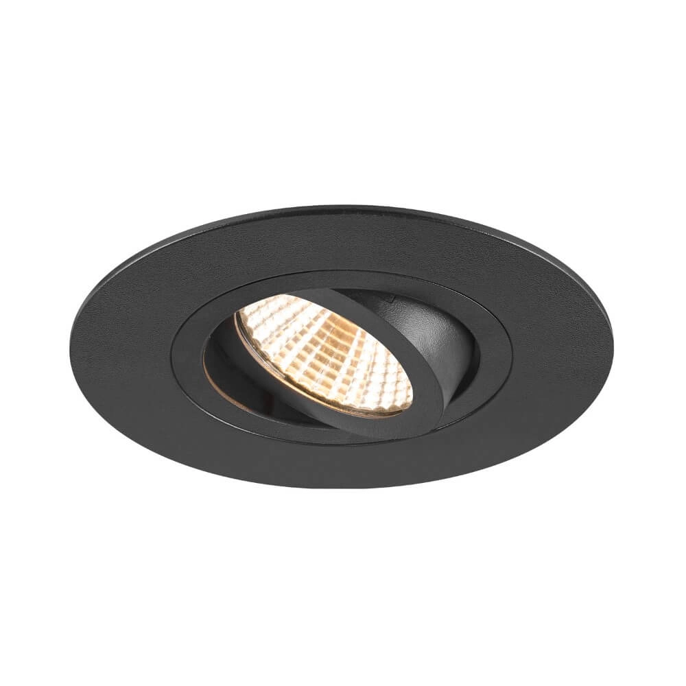 Montagering New Tria 75 XL rund schwarz - ohne Beschlag SLV 4024163280501