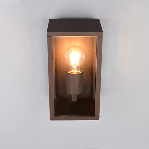 Moderne Wandlampe Garonne S rostbraun Trio 4017807687378