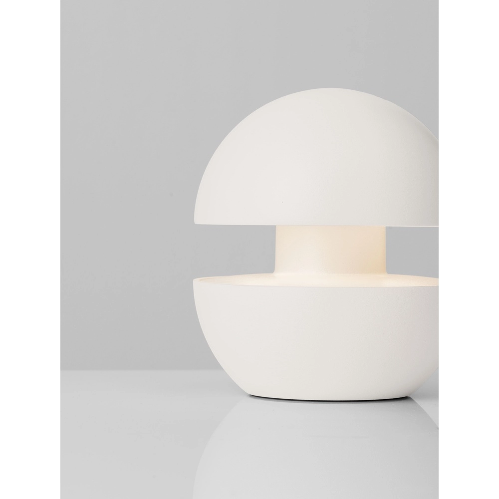 Tischlampe Puk Wiederaufladbar Weiß Lyora 5212017478535