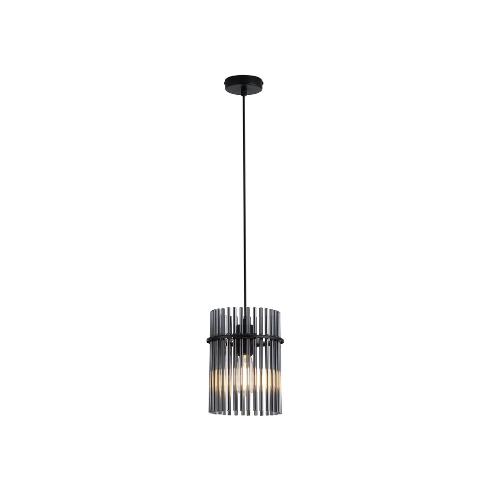 Pendelleuchte Swizzle Ø 20cm schwarz