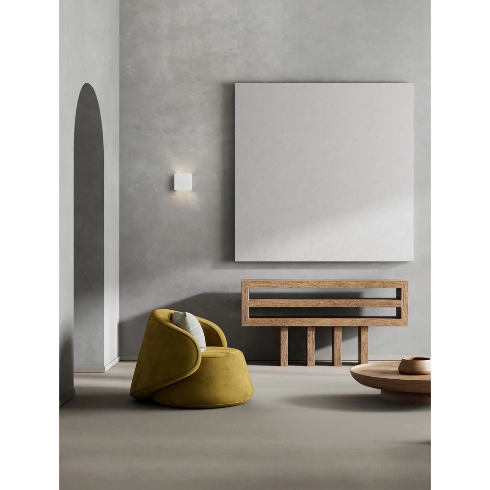 Quadratische Wandleuchte Sensia weiß 12,5cm Lyora 5212017479259