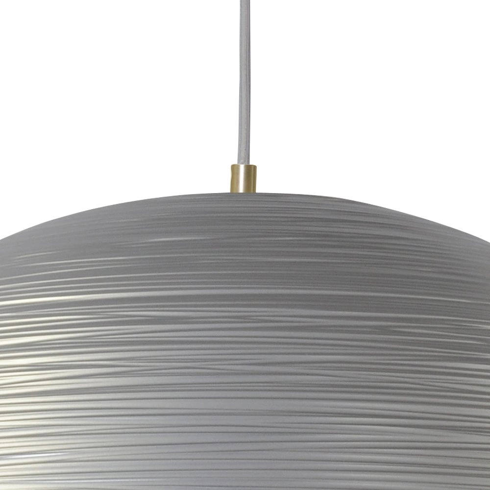 Silbergraue Pendelleuchte Concepto 60 Masterlight 8718121238500