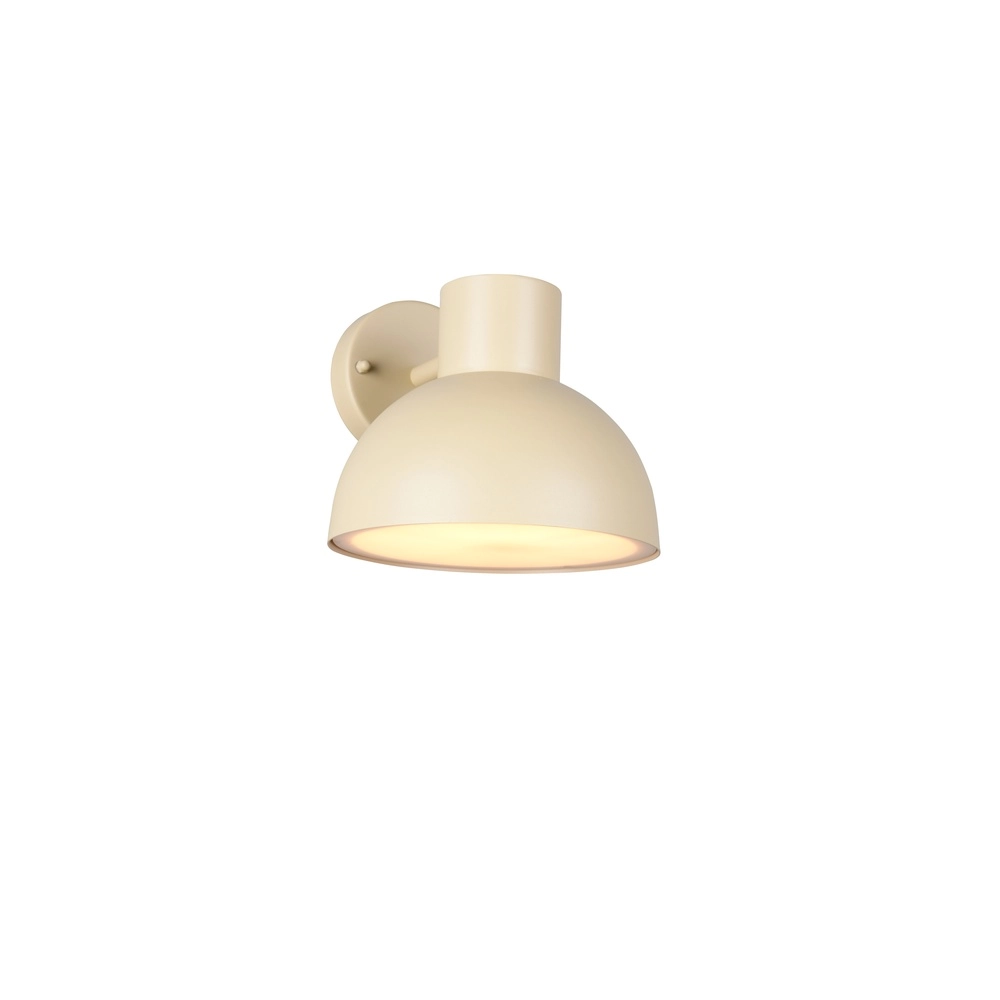 Design-Wandleuchte Elbe sandbraun